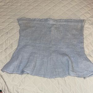 Light blue tube top
